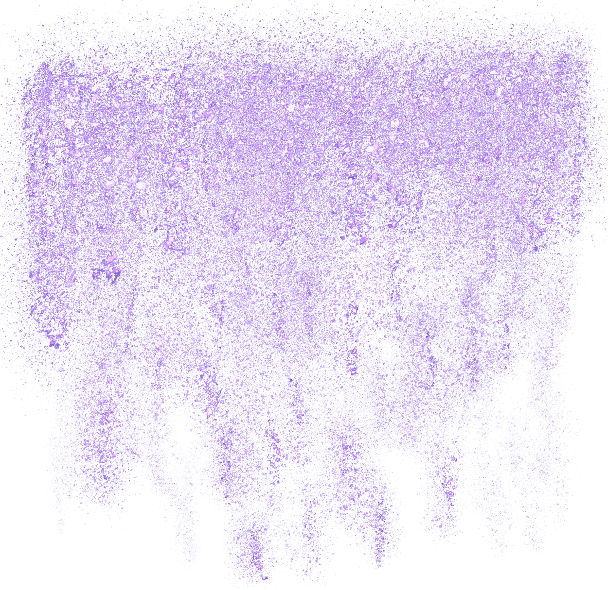 purple glitter 